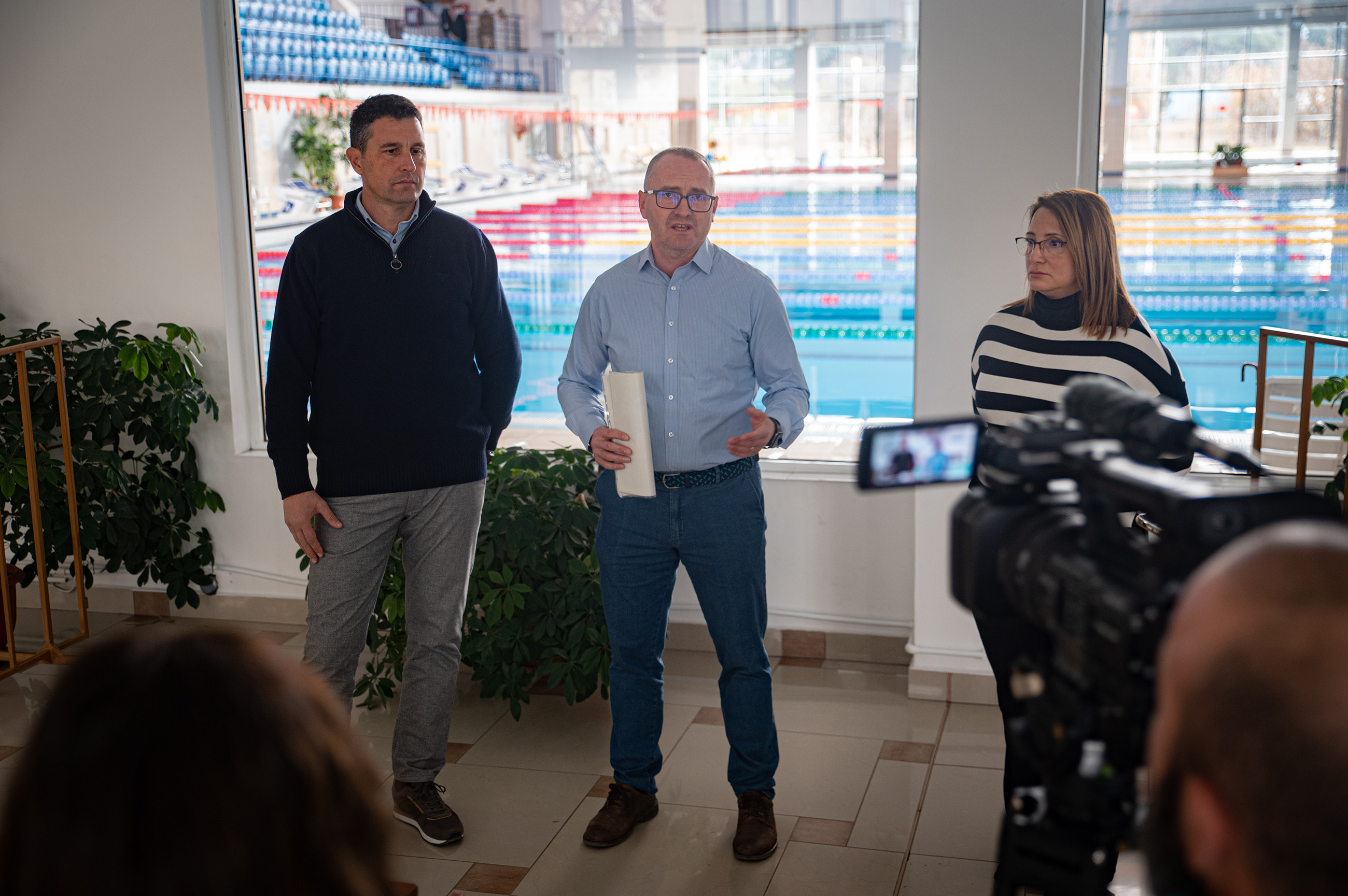 Javítják a Csíki Csobbanó tetőszerkezetét